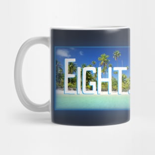 Eight Years Old Tropical Beach Mug